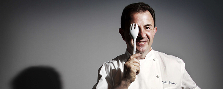 Si te mira fijamente, puedes conseguir una estrella michelín. Fuente.