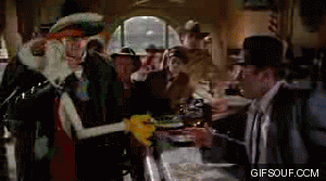 Fulgencio, de Bullas, probando el plato por primera vez. Fuente. 