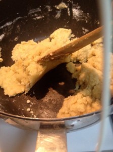 Aspecto que tiene que tener la pasta ya cocida. 